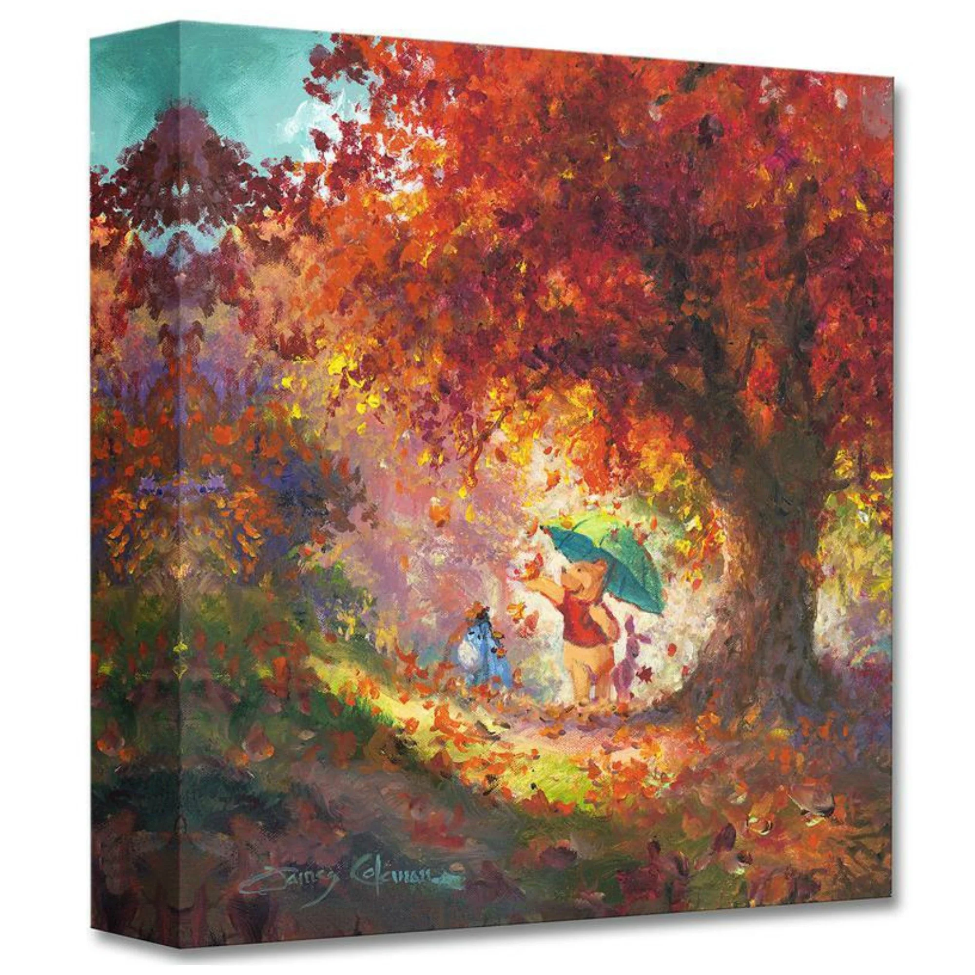 Autumn Leaves Gently Falling