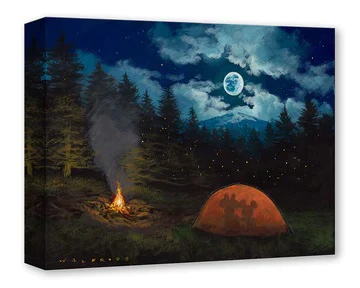 Camping Under the Moon