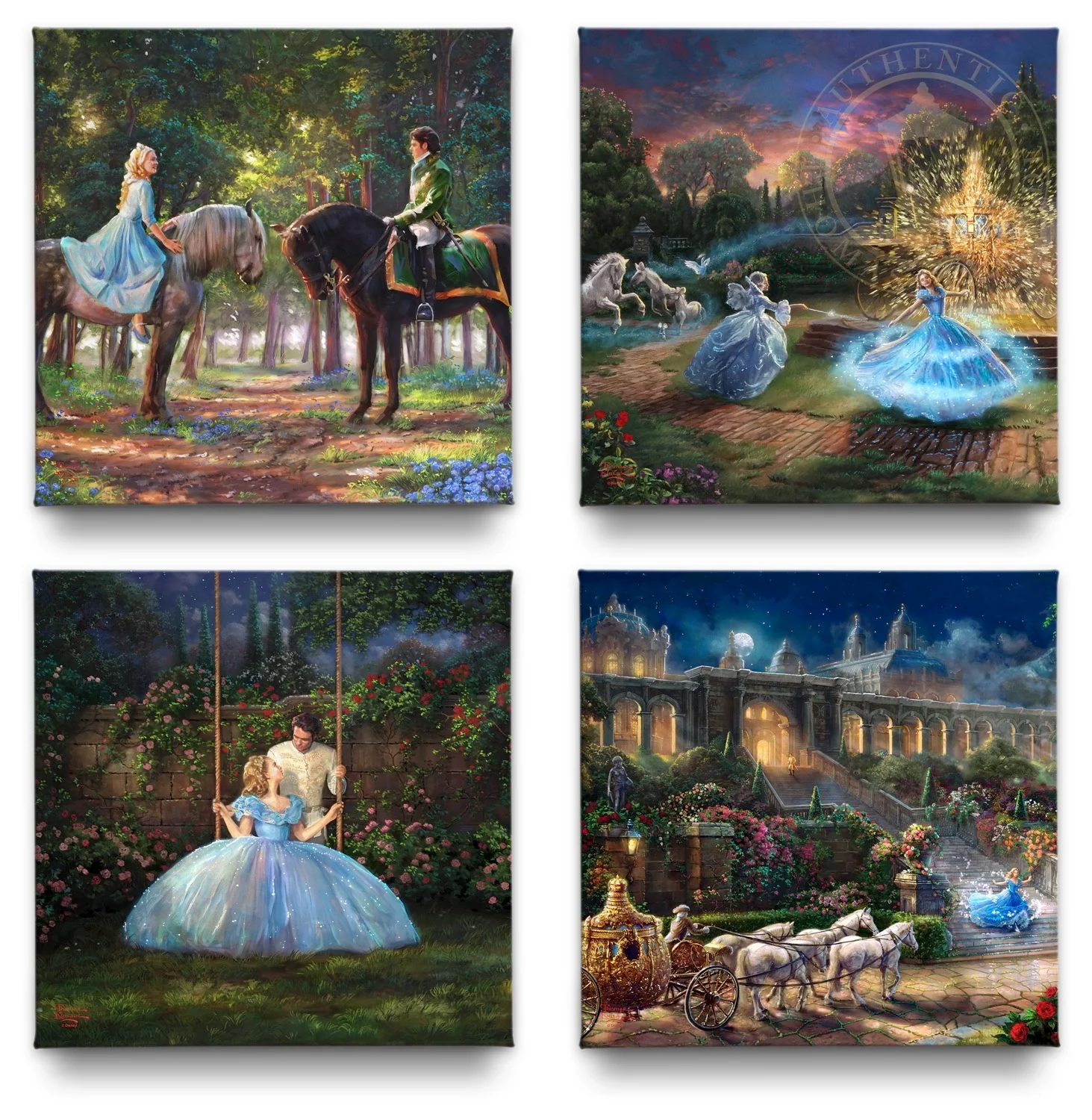 Cinderella  - (Set of 4)