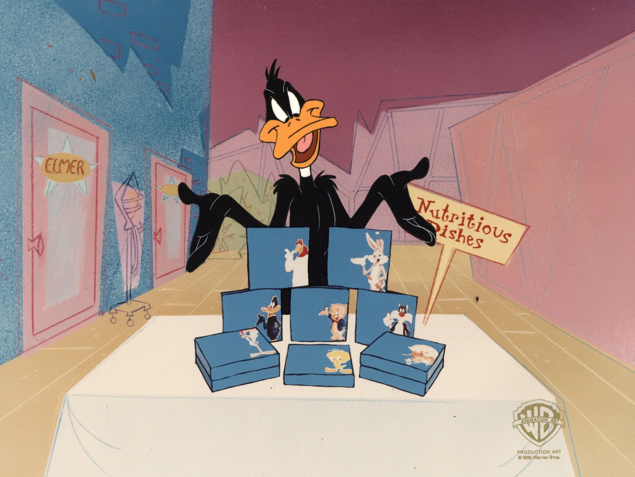 Daffy Duck Original Production Cel IFA8557