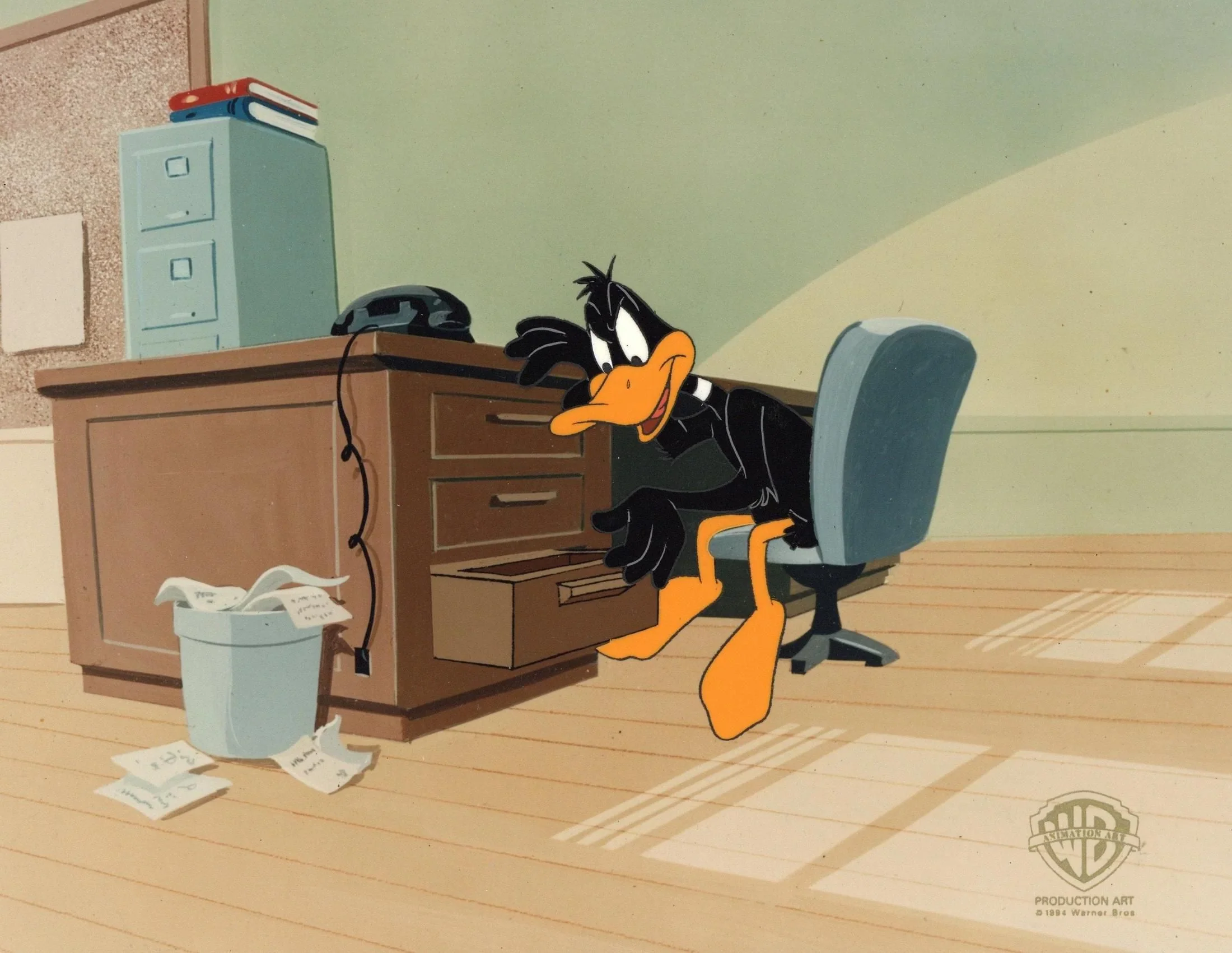 Daffy Duck Original Production Cel IFA9989
