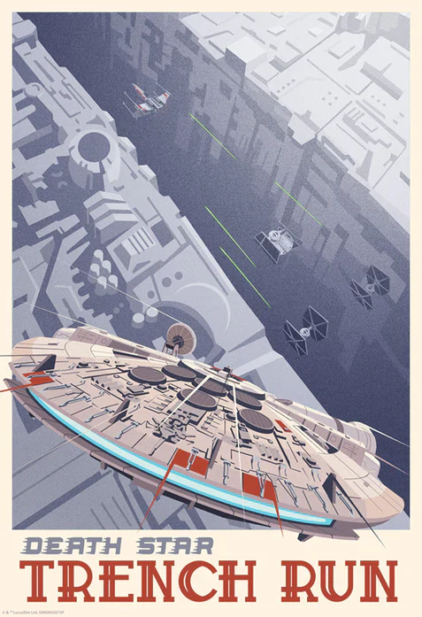 Death Star Trench Run