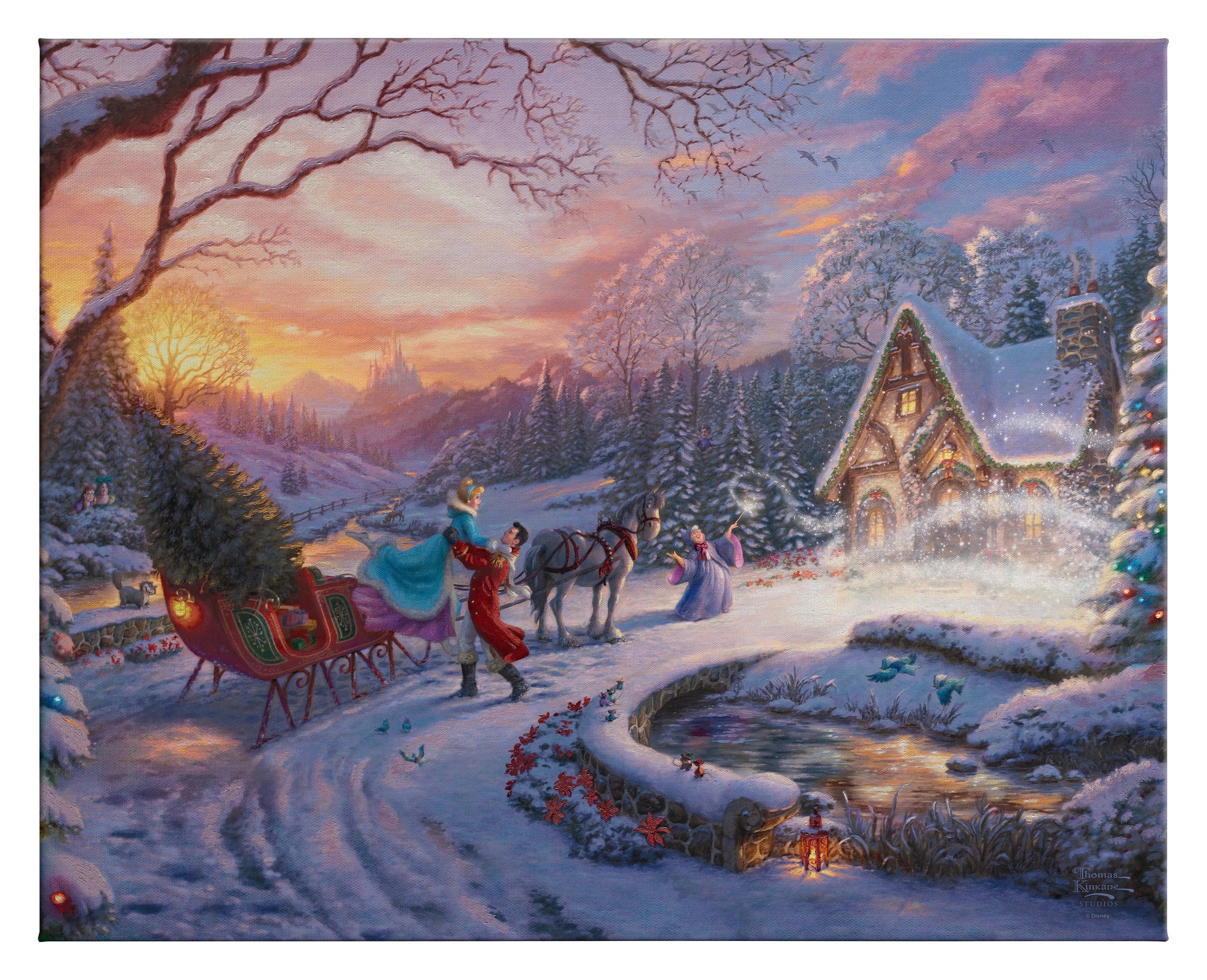 Cinderella  Bringing Home the Tree - Image 3