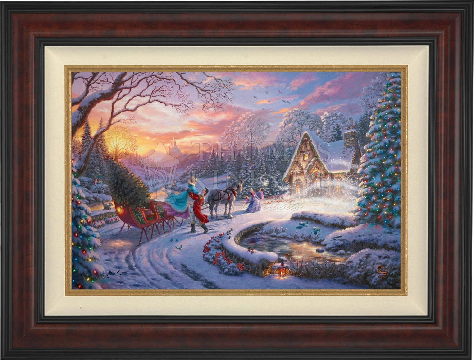 Disney - Cinderella Bringing Home the Tree