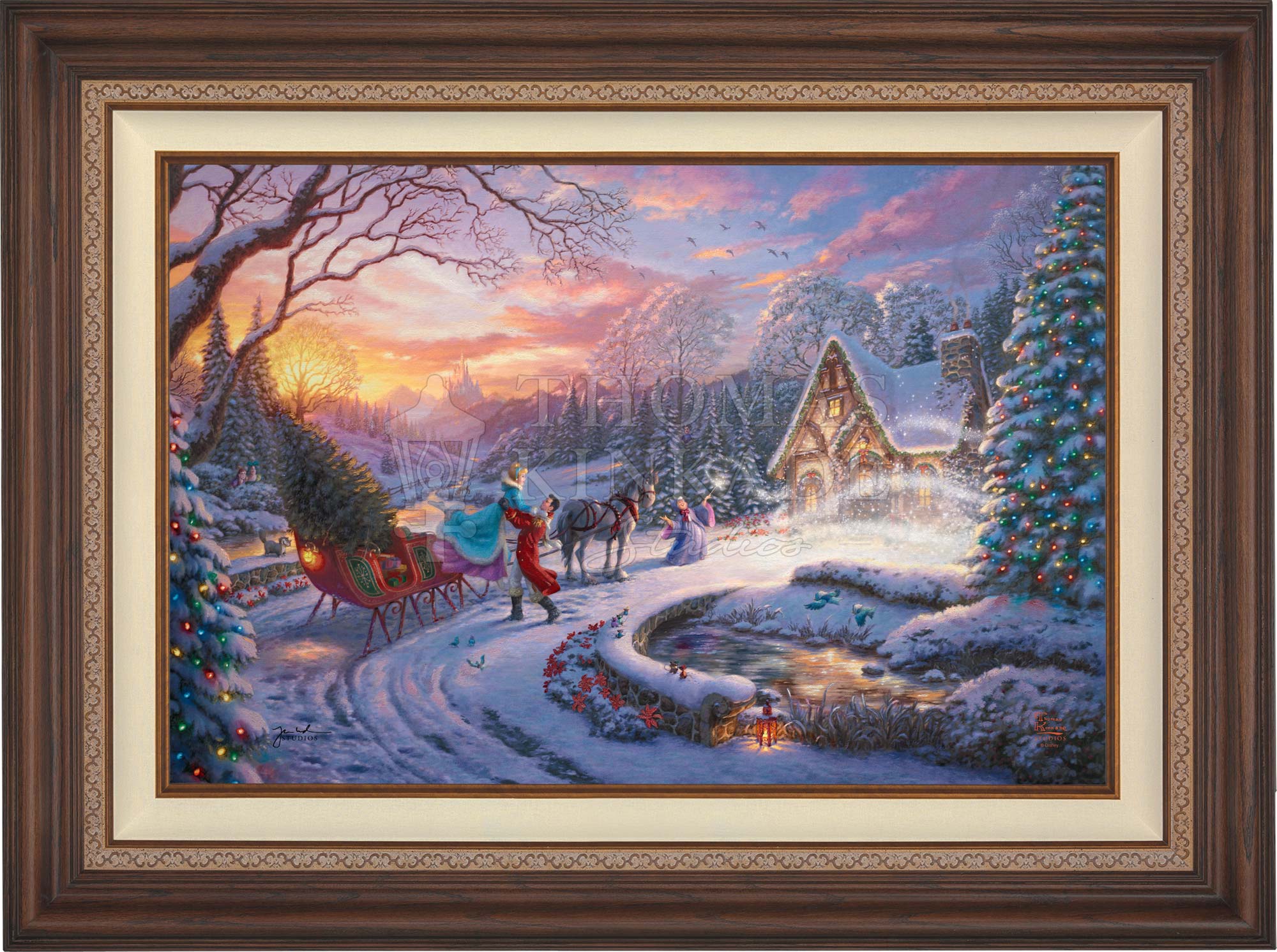 Disney - Cinderella Bringing Home the Tree - Image 2