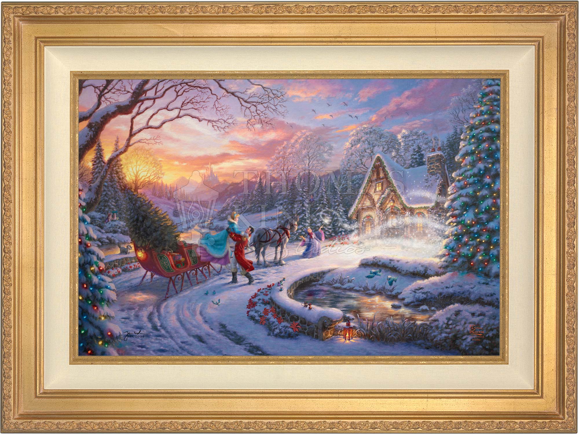 Disney - Cinderella Bringing Home the Tree - Image 4