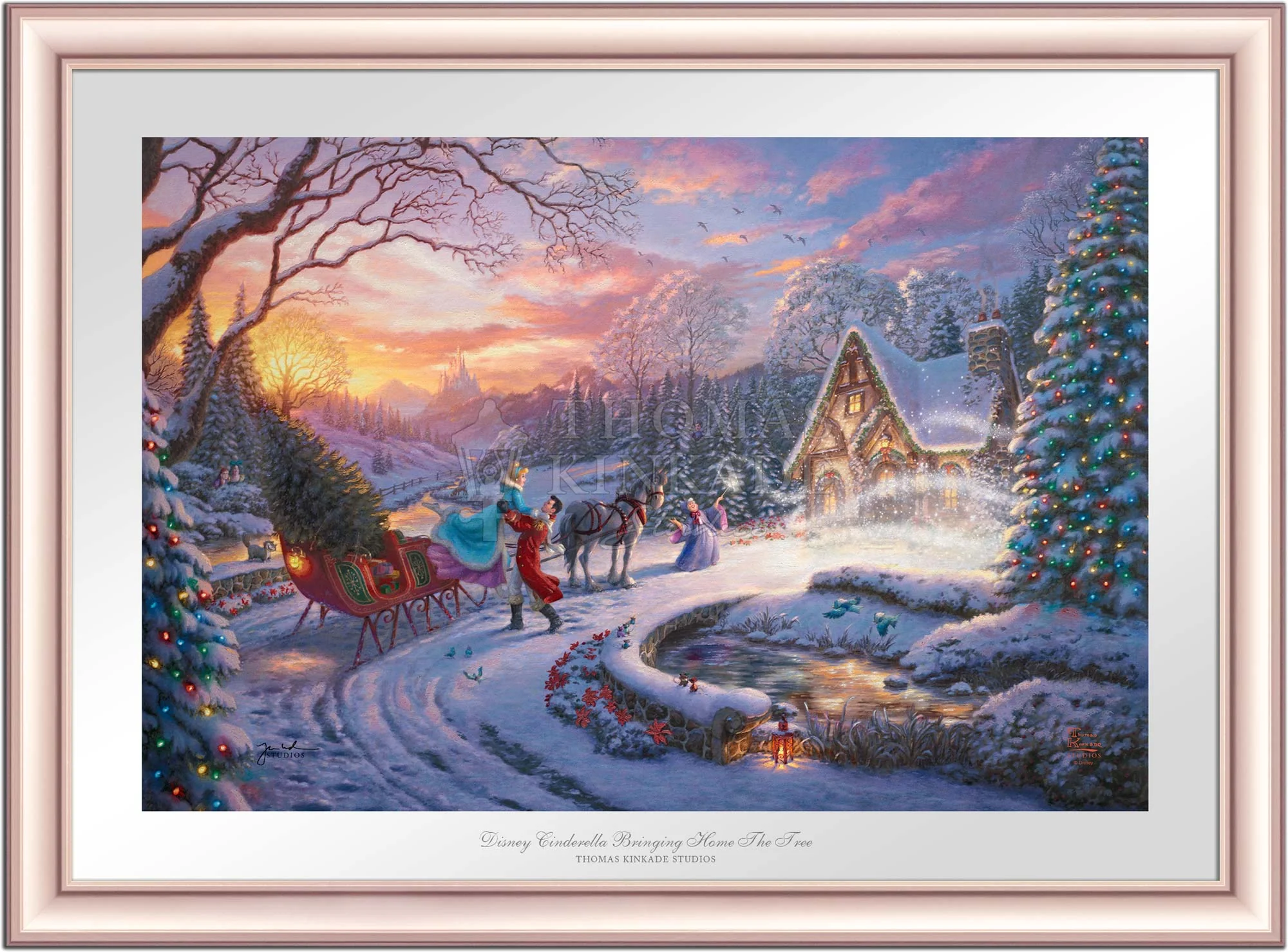 Disney - Cinderella  Bringing Home the Tree - Image 4