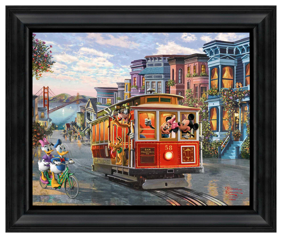Mickey and Minnie in San Francisco