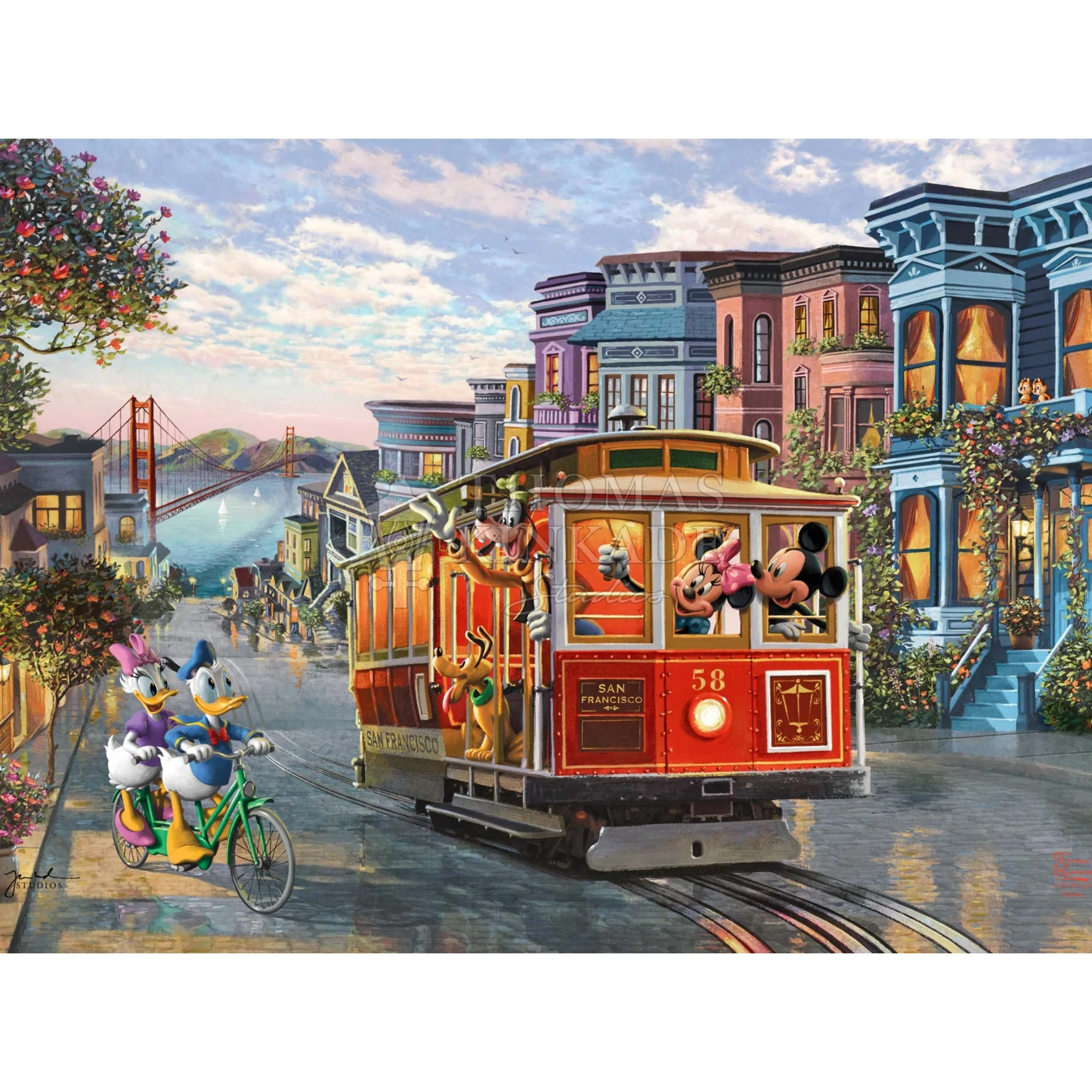 Disney - Mickey and Minnie in San Francisco - Jewel Edition - Image 6