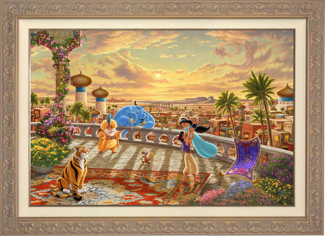 Disney - Jasmine Dancing in the Desert Sunset - Image 5