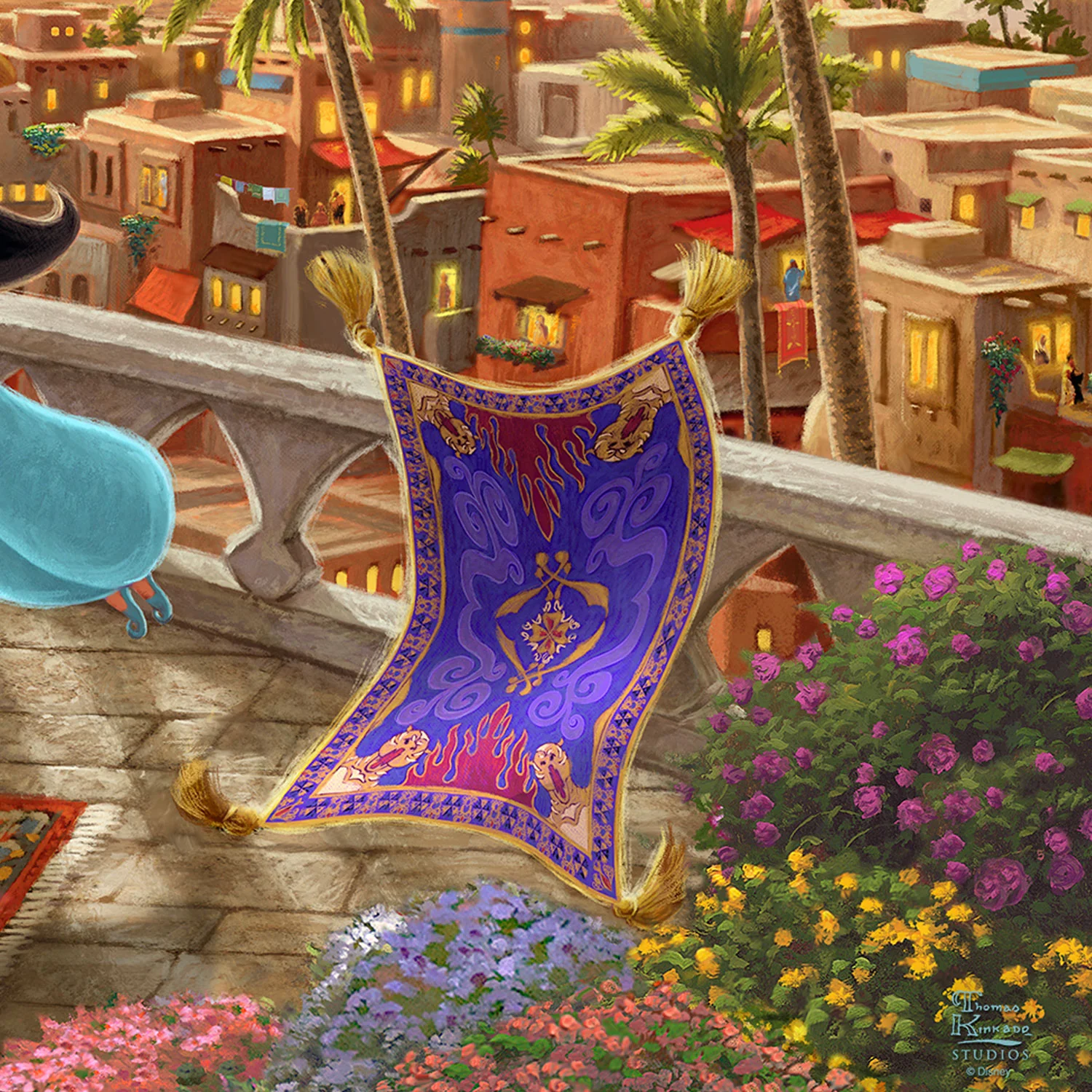 Disney - Jasmine Dancing in the Desert Sunset - Image 8
