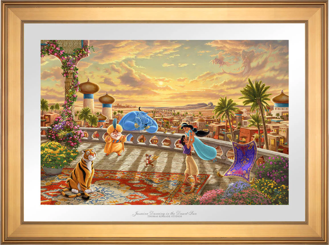 Disney - Jasmine Dancing in the Desert Sunset - Image 3