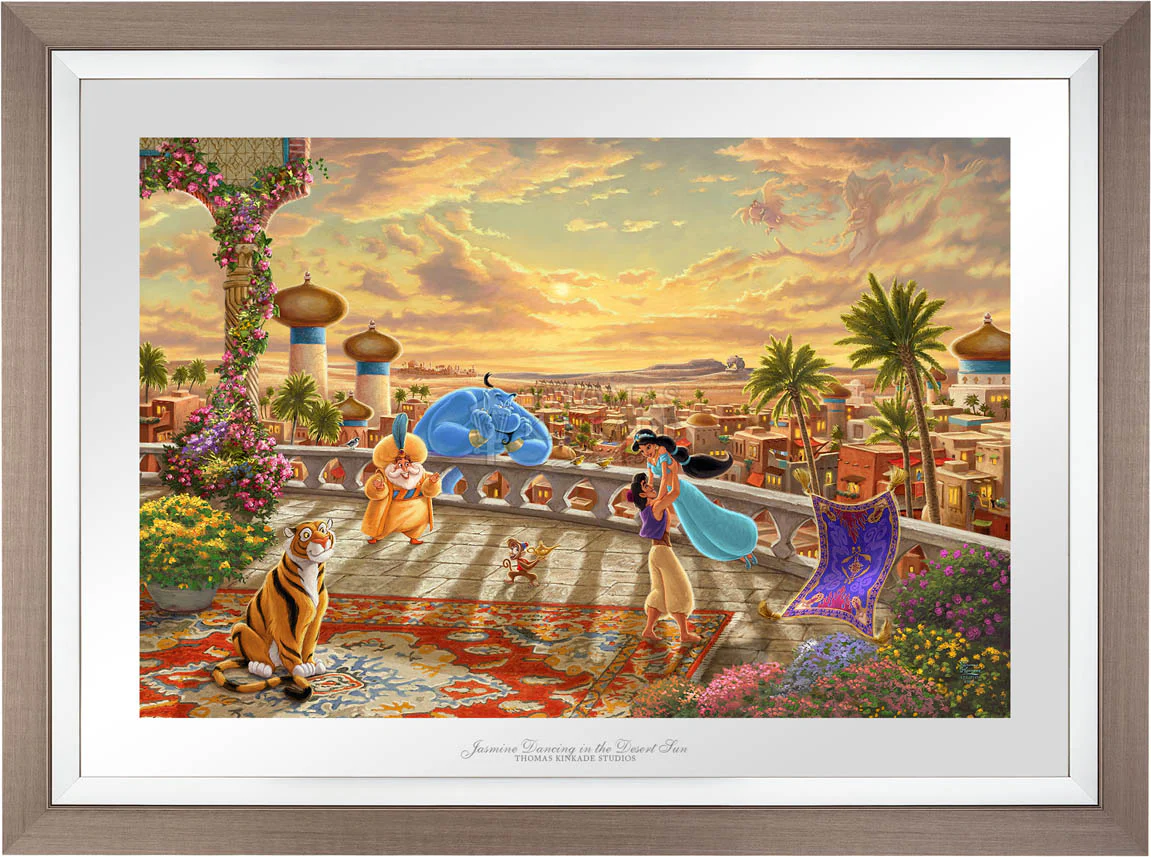 Disney - Jasmine Dancing in the Desert Sunset - Image 5
