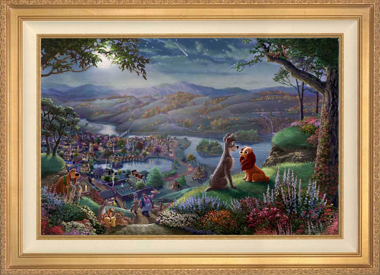 Disney - Lady and the Tramp Falling in Love - Image 3