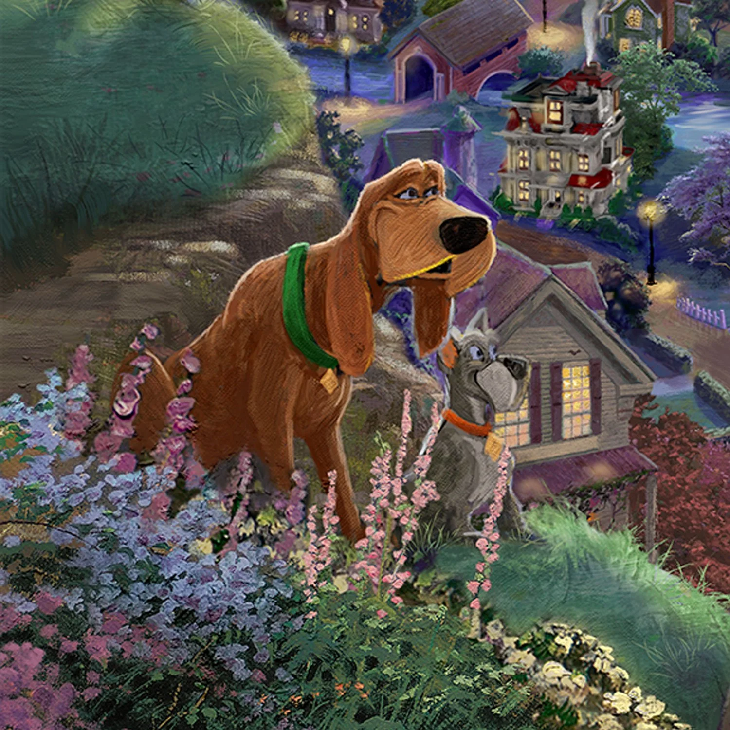 Disney - Lady and the Tramp Falling in Love - Image 7