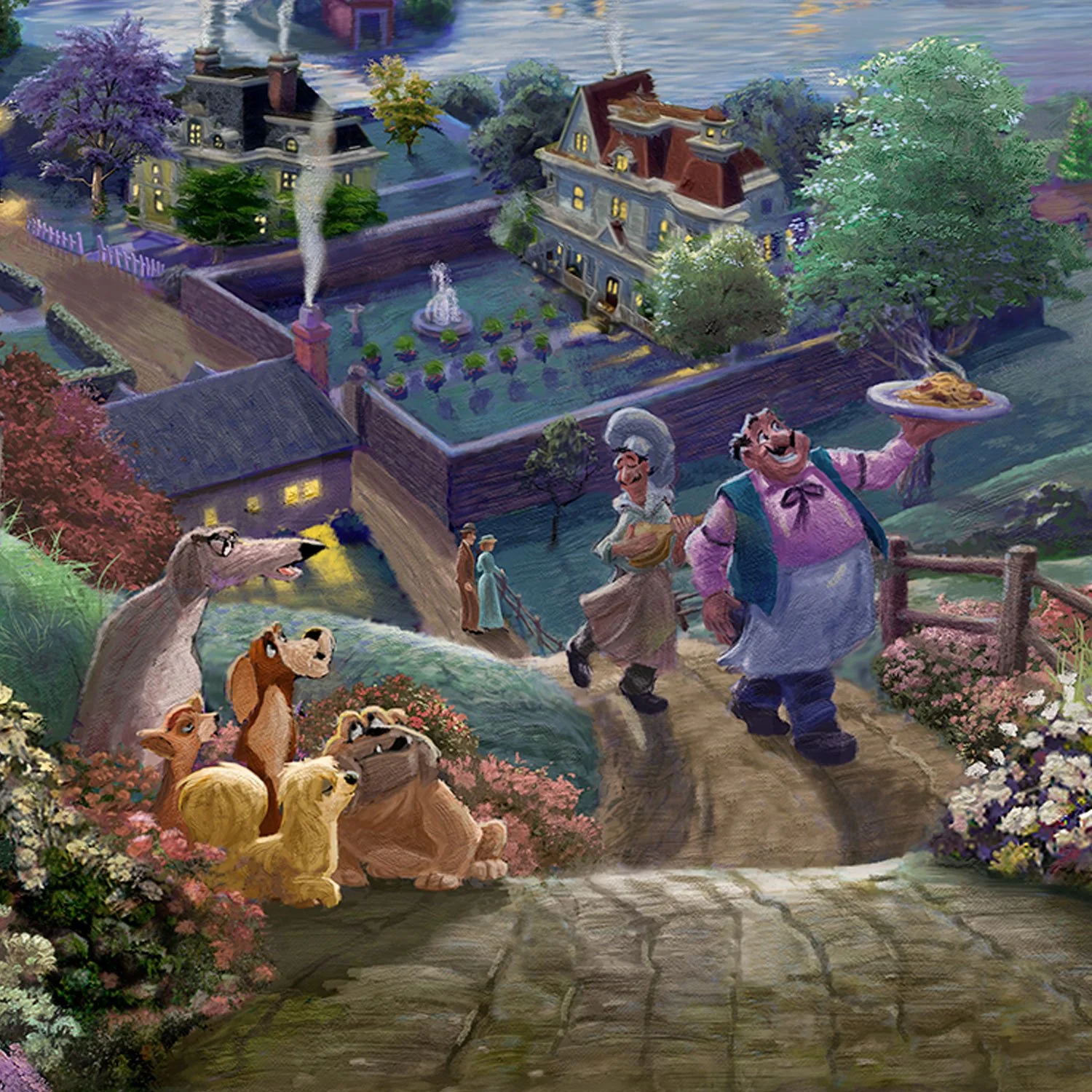 Disney - Lady and the Tramp Falling in Love - Image 8