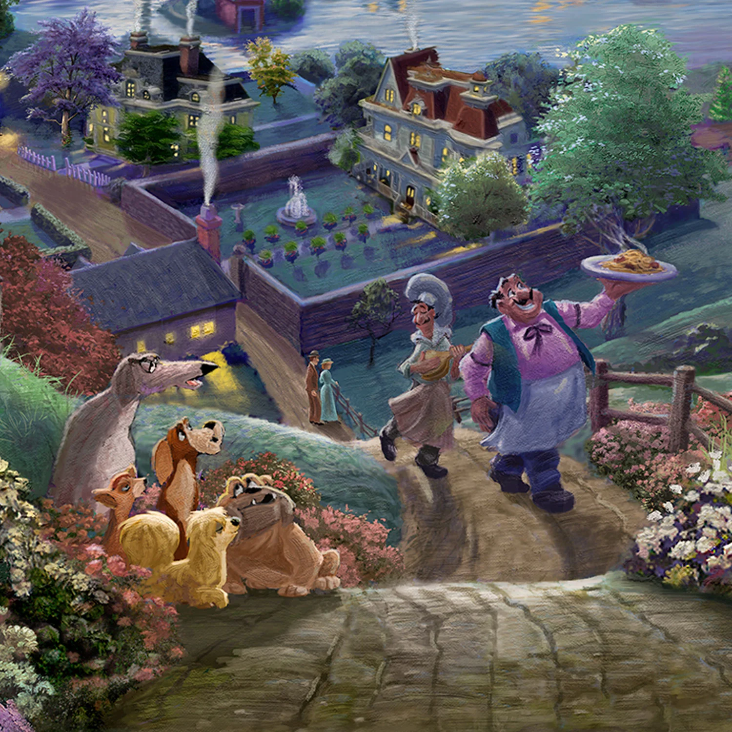 Disney - Lady and the Tramp Falling in Love - Image 5