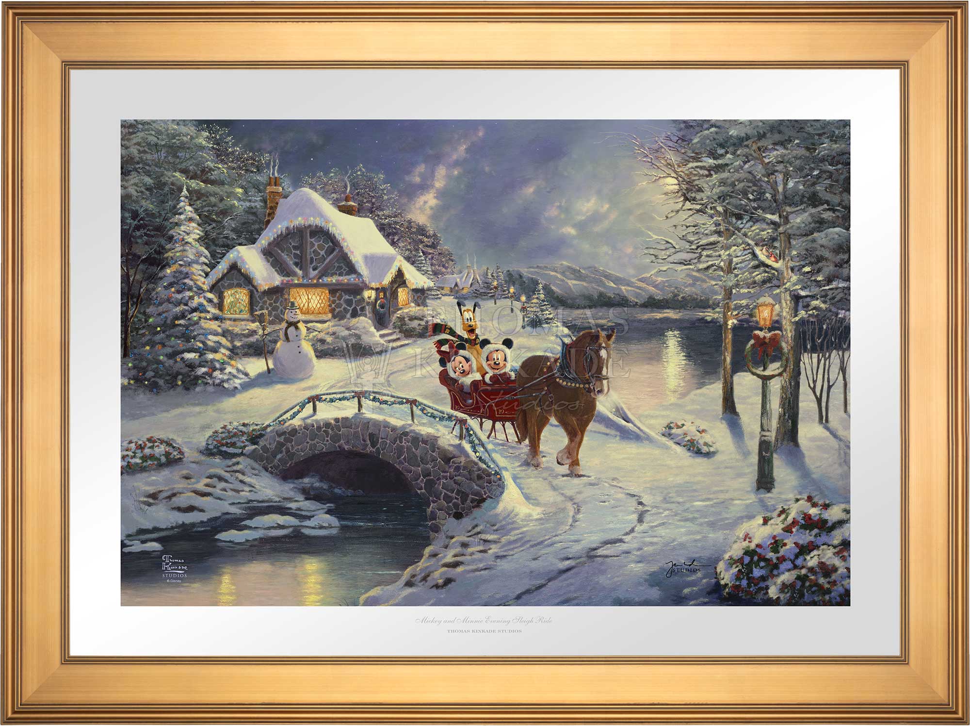 Disney - Mickey and Minnie Evening Sleigh Ride - Image 3