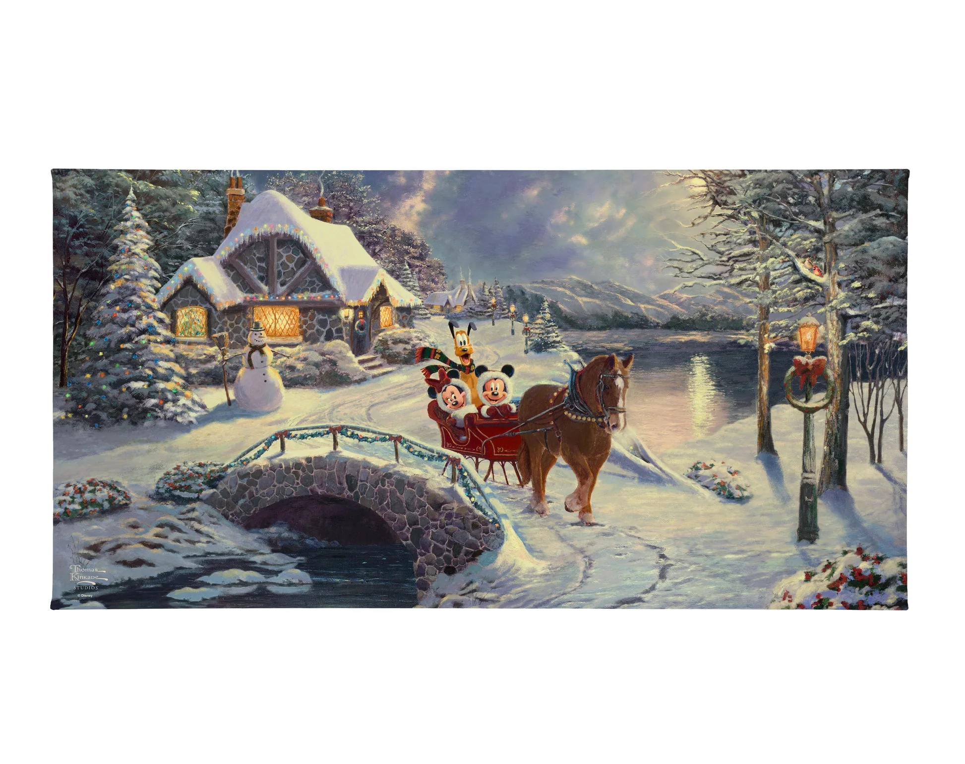 Mickey and Minnie Evening Sleigh Ride - Image 2