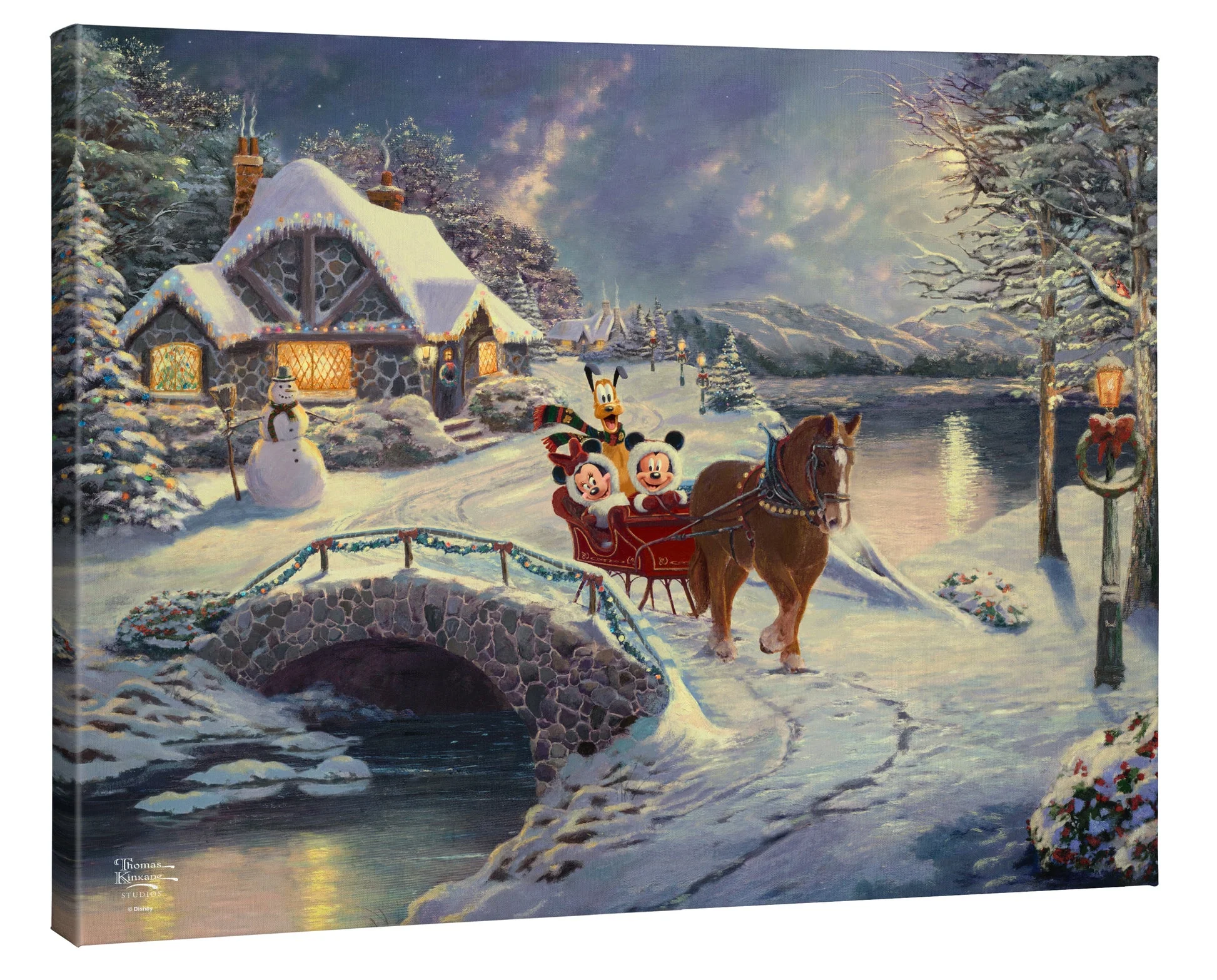 Mickey and Minnie Evening Sleigh Ride - Image 3