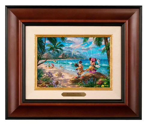Mickey and Minnie in Hawaii