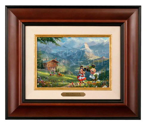 Mickey and Minnie in the Alps
