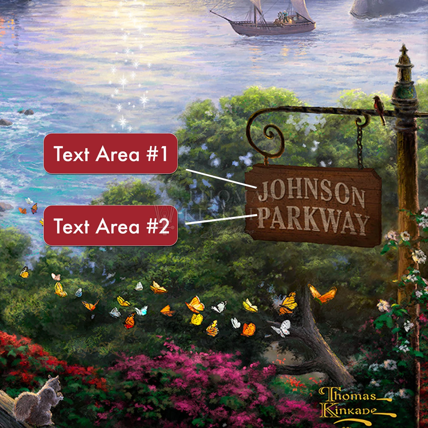 Pinocchio Wishes Upon a Star - Personalized Canvas - Image 4