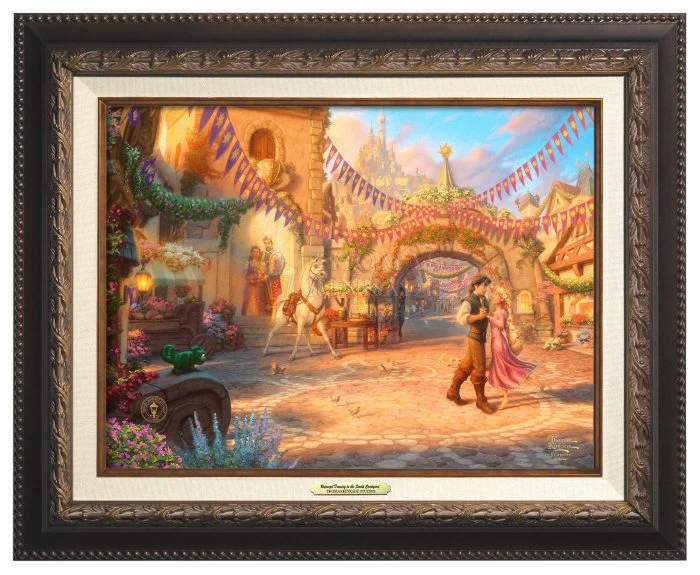 Rapunzel Dancing in the Sunlit Courtyard - Image 2
