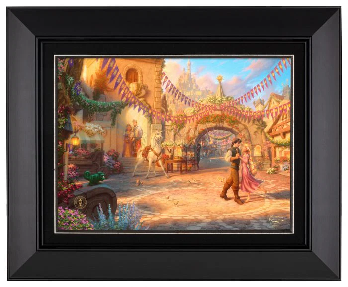Rapunzel Dancing in the Sunlit Courtyard - Image 3