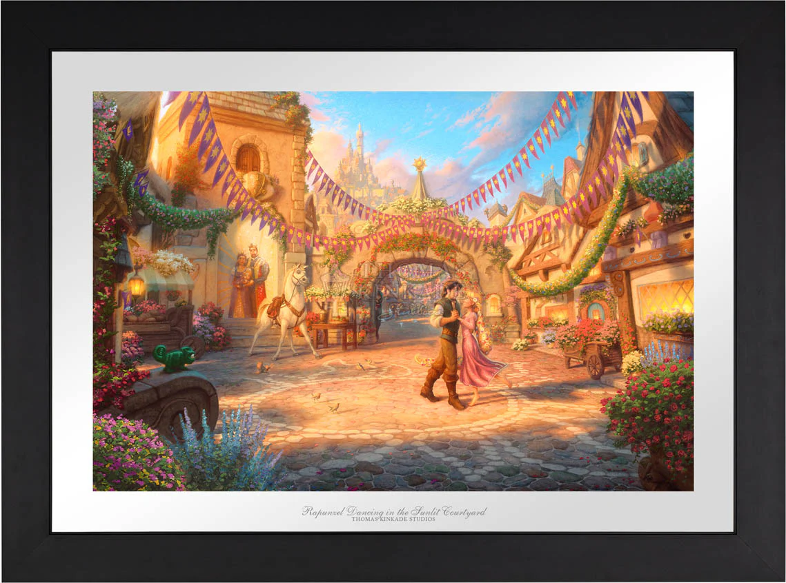 Disney - Rapunzel Dancing in the Sunlit Courtyard - Image 4