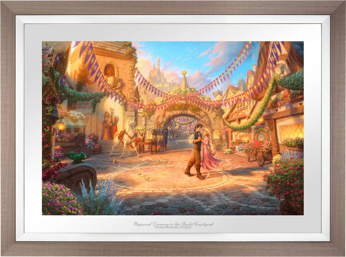 Disney - Rapunzel Dancing in the Sunlit Courtyard - Image 5