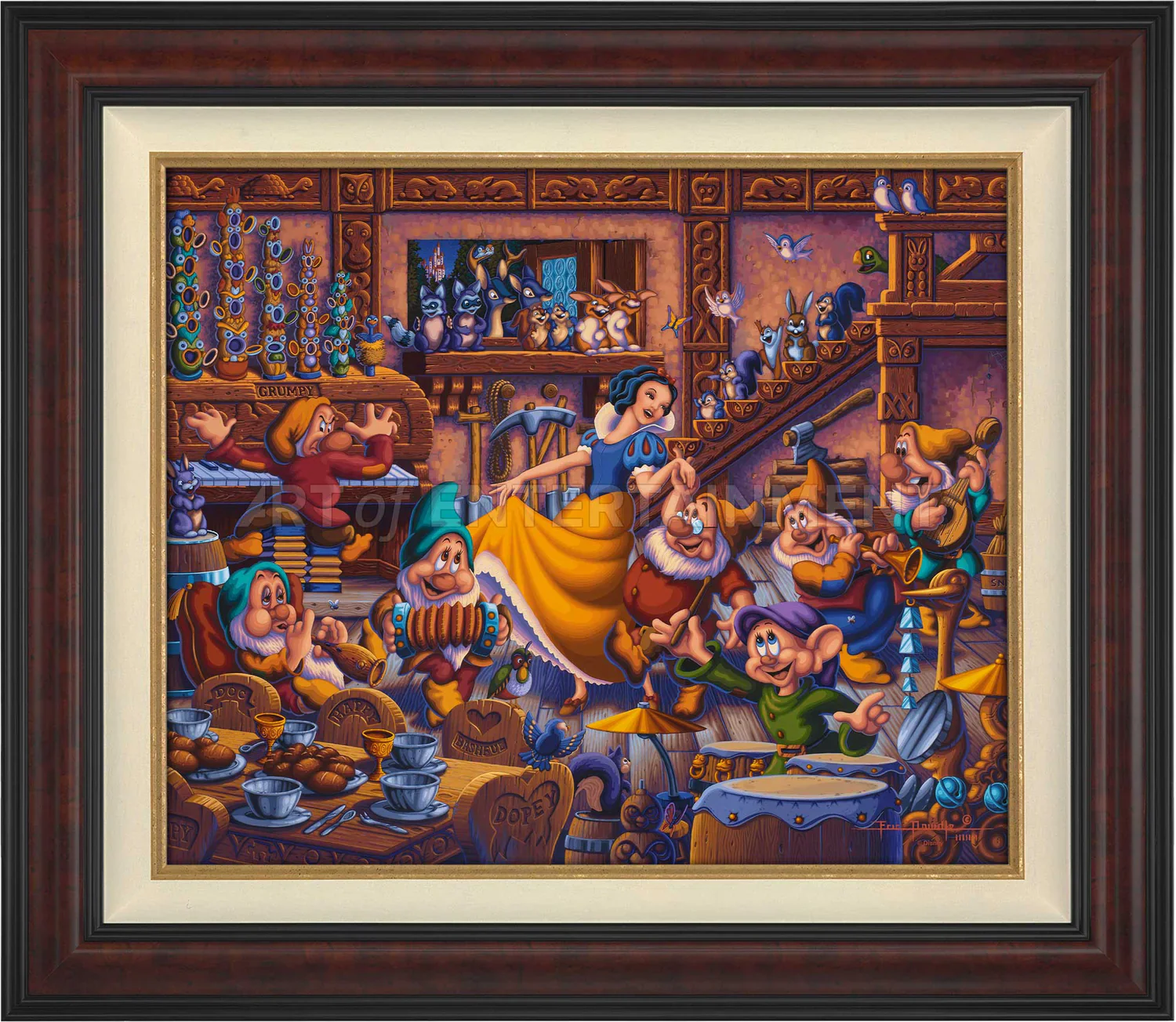 Snow White Dancing with the Dwarfs - Image 4