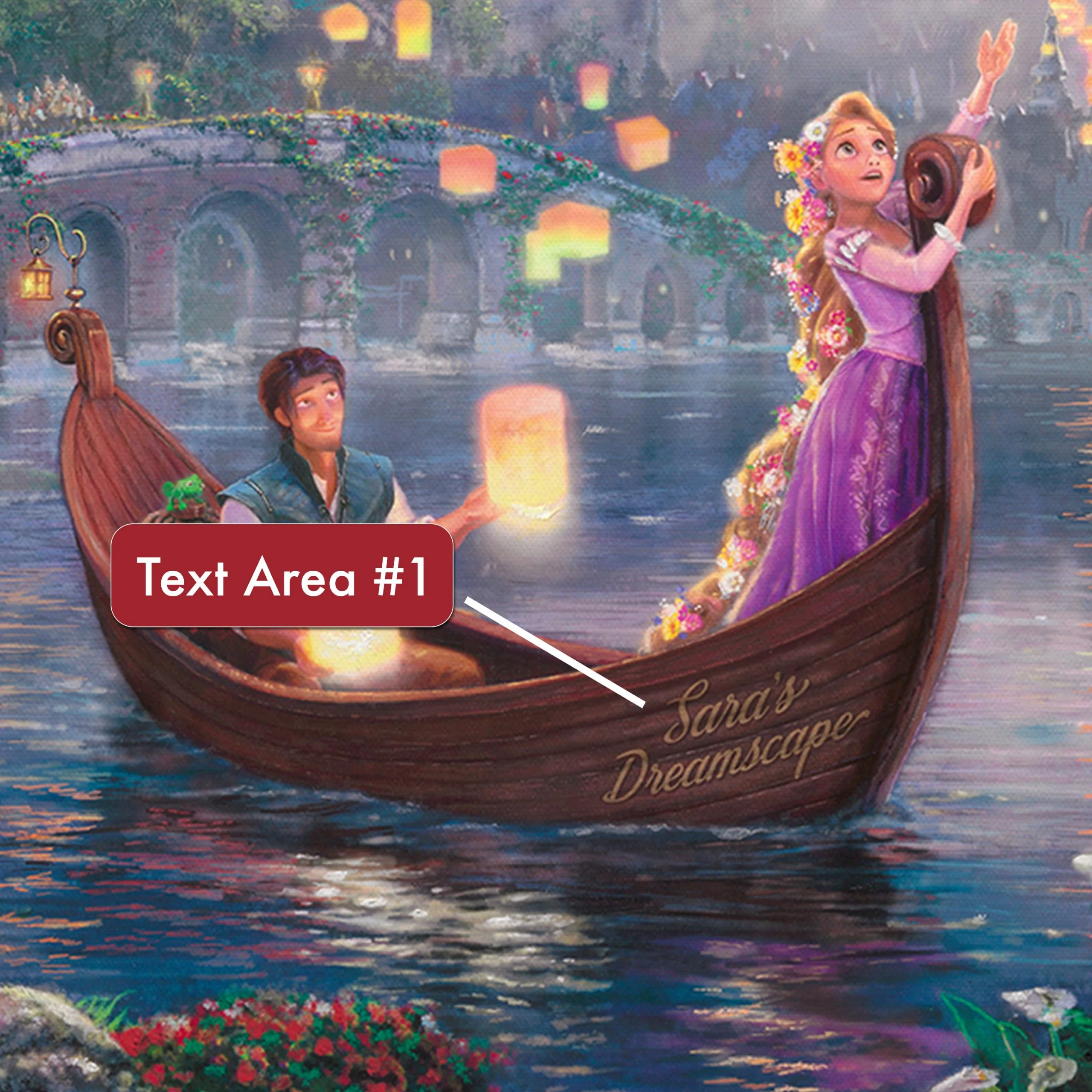 Tangled - Personalized Canvas - Image 4