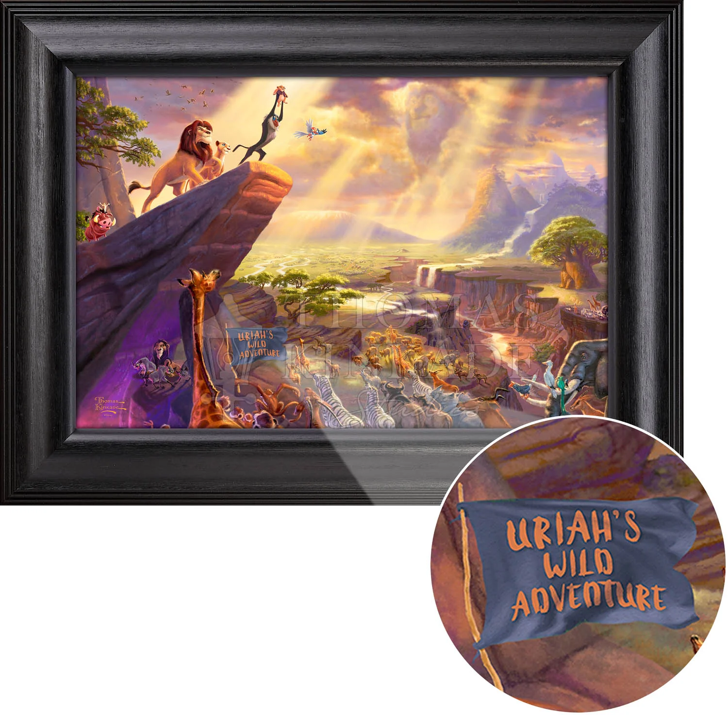 The Lion King - Personalized Canvas - Image 2