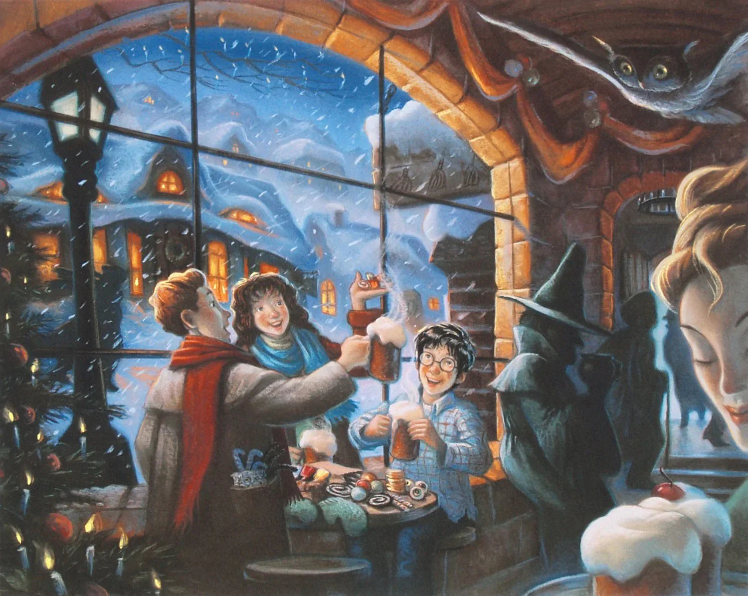 The Three Broomsticks