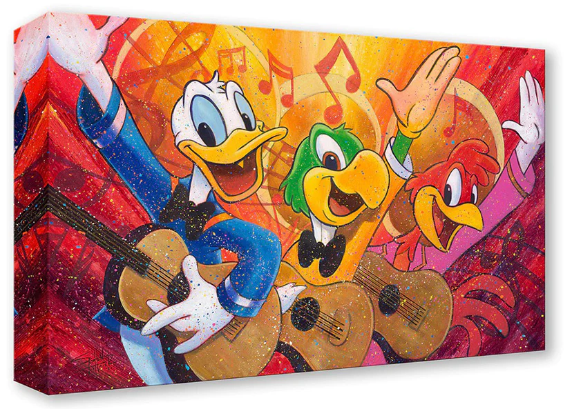 Three Caballeros - Disney Treasures on Canvas
