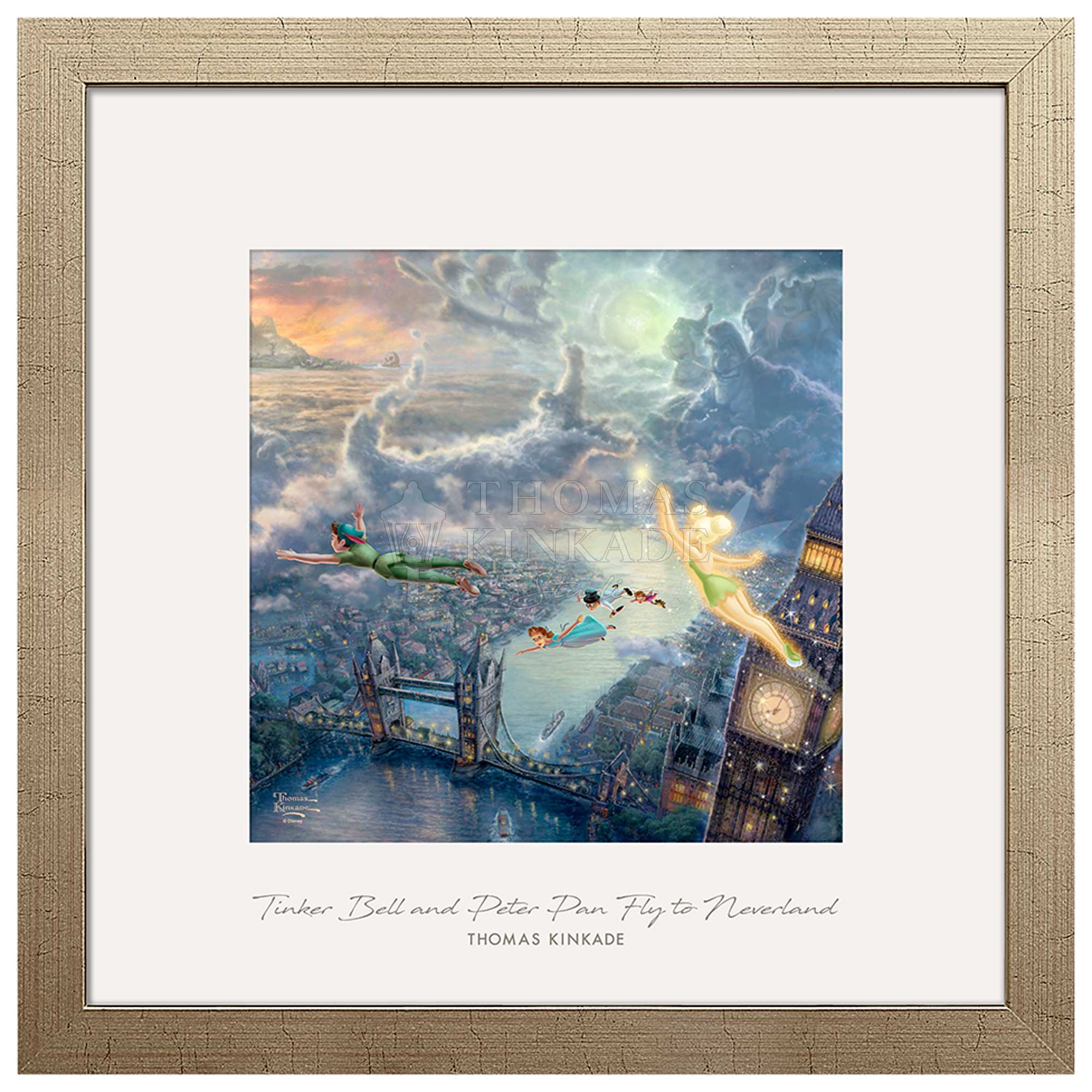 Tinker Bell and Peter Pan Fly to Neverland