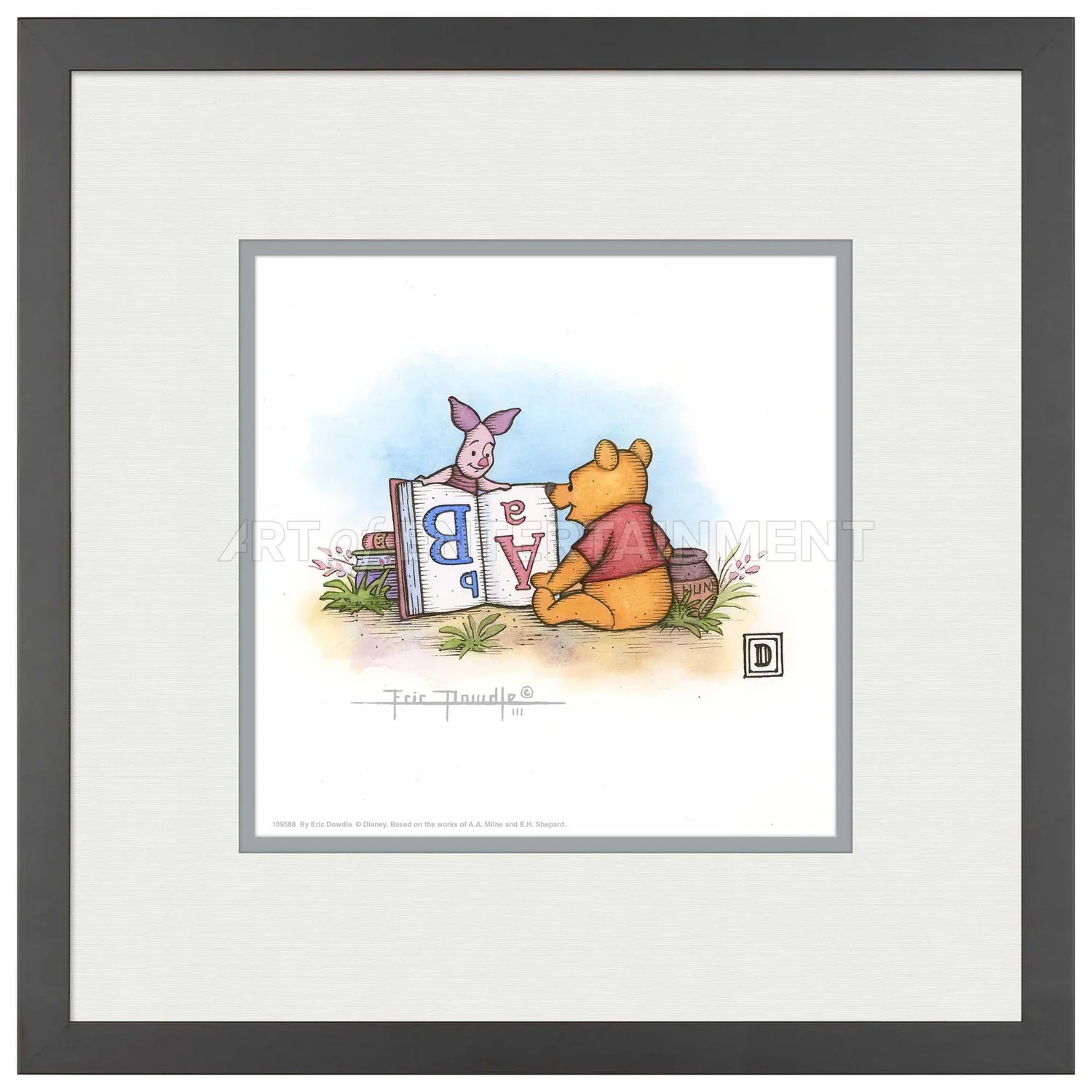 Winnie the Pooh and Piglet Reading - Image 4